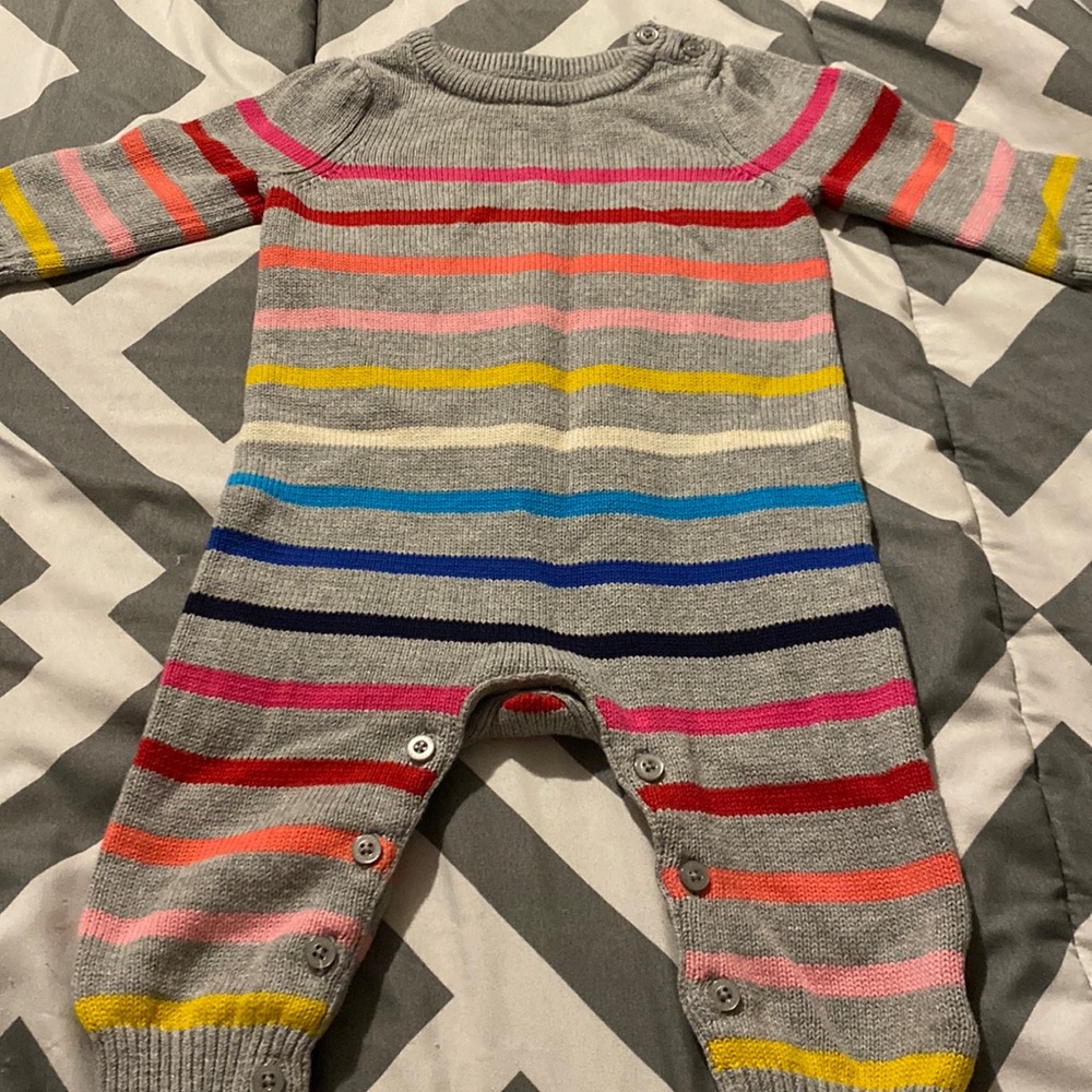 ( 3 for $45) Knitted gap romper
